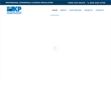 Tablet Screenshot of jkpflooring.com